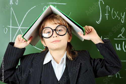 Photo: book on head book on head