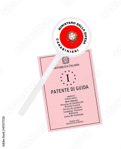 Vector: Ritiro della patente di guida - sospensione Ritiro della patente di guida - sospensione