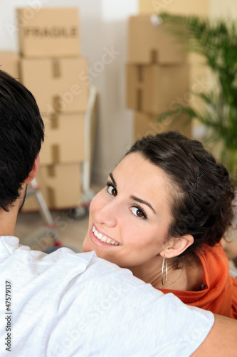 Photo: Couple moving Couple moving