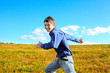 Teenager Running