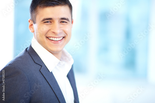 Photo: Smiling businessman Smiling businessman