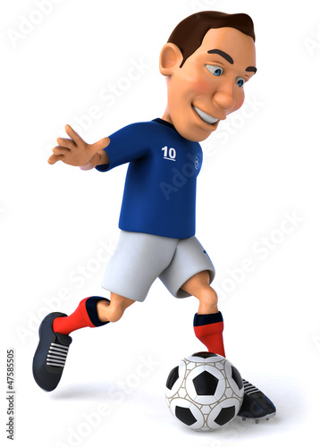 Photo: Football player Football player