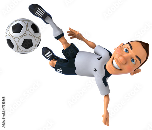 Illustration: Football player Football player