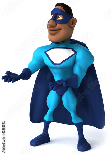 Illustration: Fun superhero Fun superhero