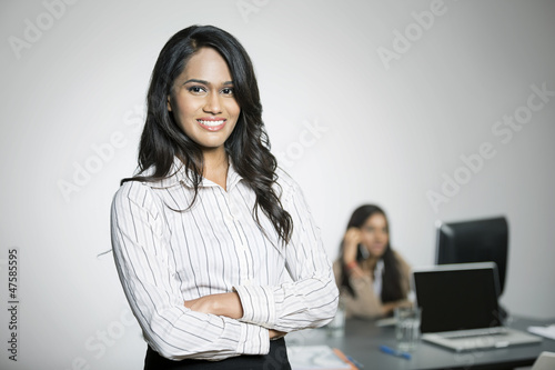Photo: Indian Business woman in the office. Indian Business woman in the office.