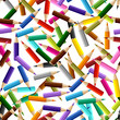 Vektor: Background with colored pencils. Vector seamless pattern. Background with colored pencils. Vector seamless pattern.