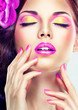 pink make up