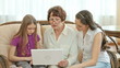 Video: Grandma using laptop Grandma using laptop
