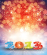 Vector: Happy new year 2013 Happy new year 2013