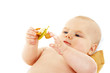 Baby with dummy