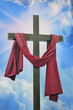 cross against the sky