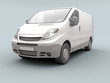 White commercial van