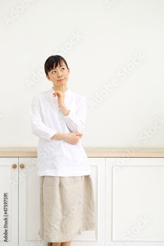 Photo: 考える女の子 考える女の子