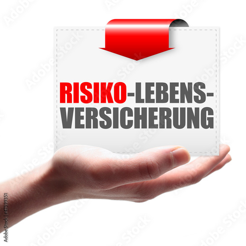 Illustration: Risiko-Lebens-Versicherung Risiko-Lebens-Versicherung