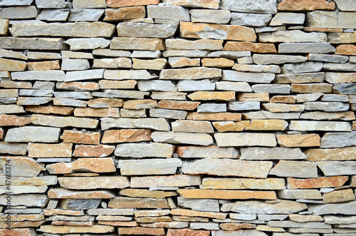 Photo: Modern stone wall Modern stone wall