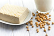 tofu and soy beans