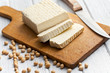 tofu and soy beans