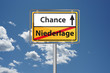 Aus einer Niederlage ergibt sich eine neue Chance