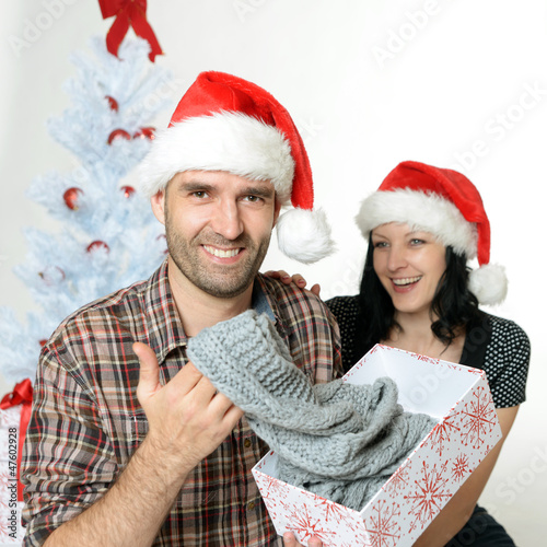 Photo: Freude übers Weihnachtsgeschenk Freude übers Weihnachtsgeschenk