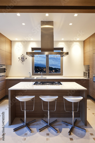 Photo: beautiful apartment, interior, kitchen beautiful apartment, interior, kitchen