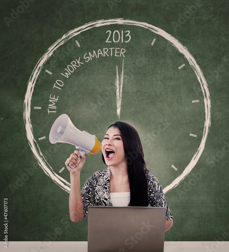 Photo: Announce 2013 time to work smarter Announce 2013 time to work smarter