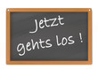 Tafel - jetzt gehts los