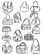 Bags silhouettes