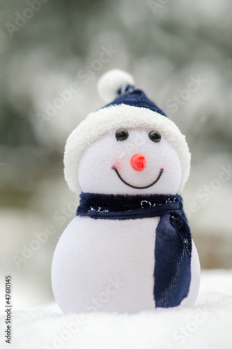 Photo: Snowman outdoor Snowman outdoor