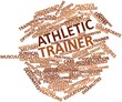 Word cloud for Athletic trainer