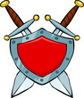 Shield and swords