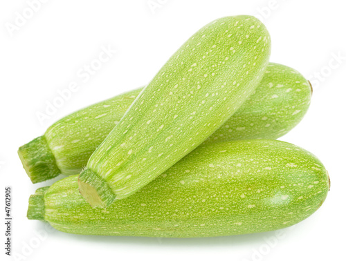 Photo: Fresh vegetable marrow from above Fresh vegetable marrow from above