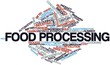 Word cloud for Food processing