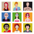 Young People Avatar Set2
