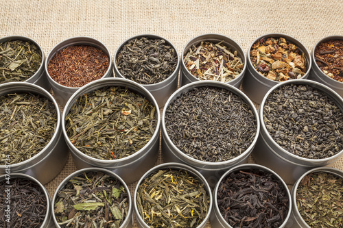 Photo: loose leaf tea background loose leaf tea background