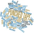 Word cloud for Punched tape