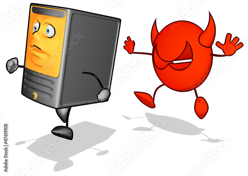 Illustration: Fun computer Fun computer