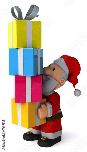 Illustration: Fun santa claus Fun santa claus