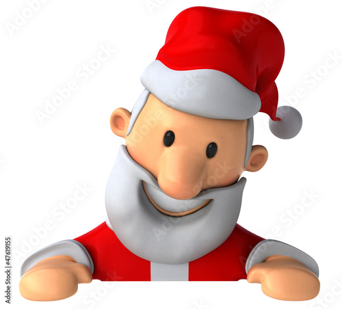 Illustration: Fun santa claus Fun santa claus