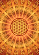 Blume des Lebens - Strahlen - Himmel