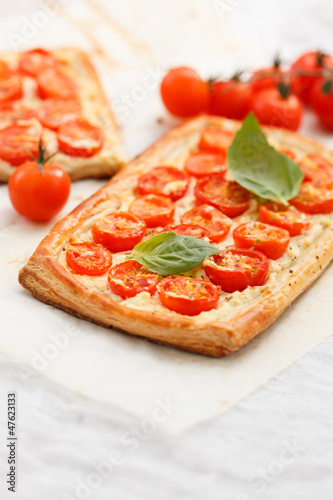 Photo: Quiche with tomato and ricotta Quiche with tomato and ricotta