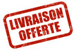 Grunge Stempel rot LIVRAISON OFFERTE