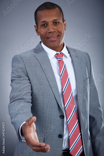Photo: Friendly businessman Friendly businessman