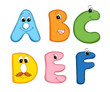 alfabeto felice 1
