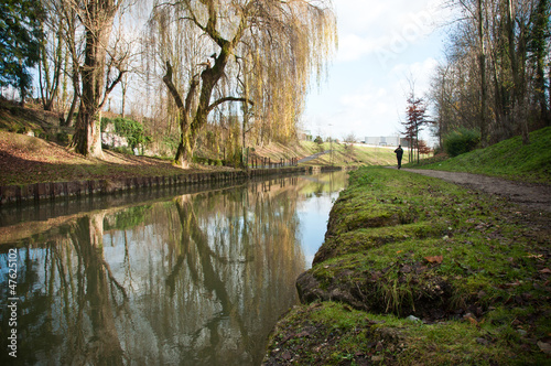 Photo: canal de l' Ourcq Villeparisis Seine et Marne canal de l' Ourcq Villeparisis Seine et Marne