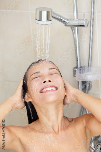 Photo: Woman washing hair Woman washing hair