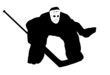 Eishockey Goalie