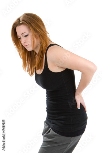 Photo: Woman Pain Back Woman Pain Back
