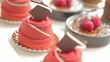 Delicious colorful pastry