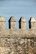 Almenas de una antigua muralla