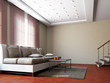 Livingroom with sofa and a table